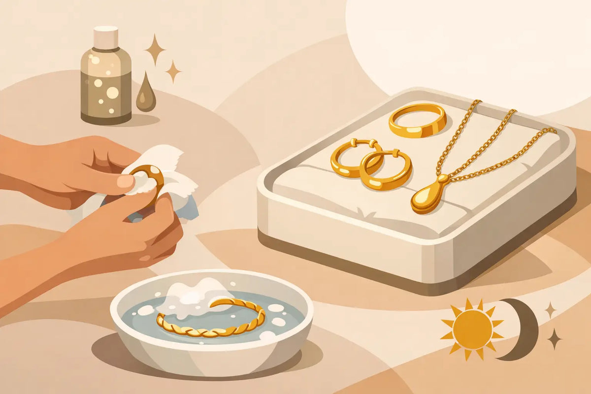 A Guide to Gold Vermeil Care That Lasts Longer
