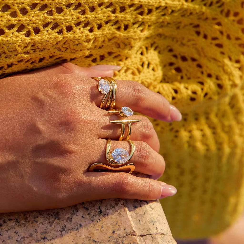 The Celestial Script Ring Collection