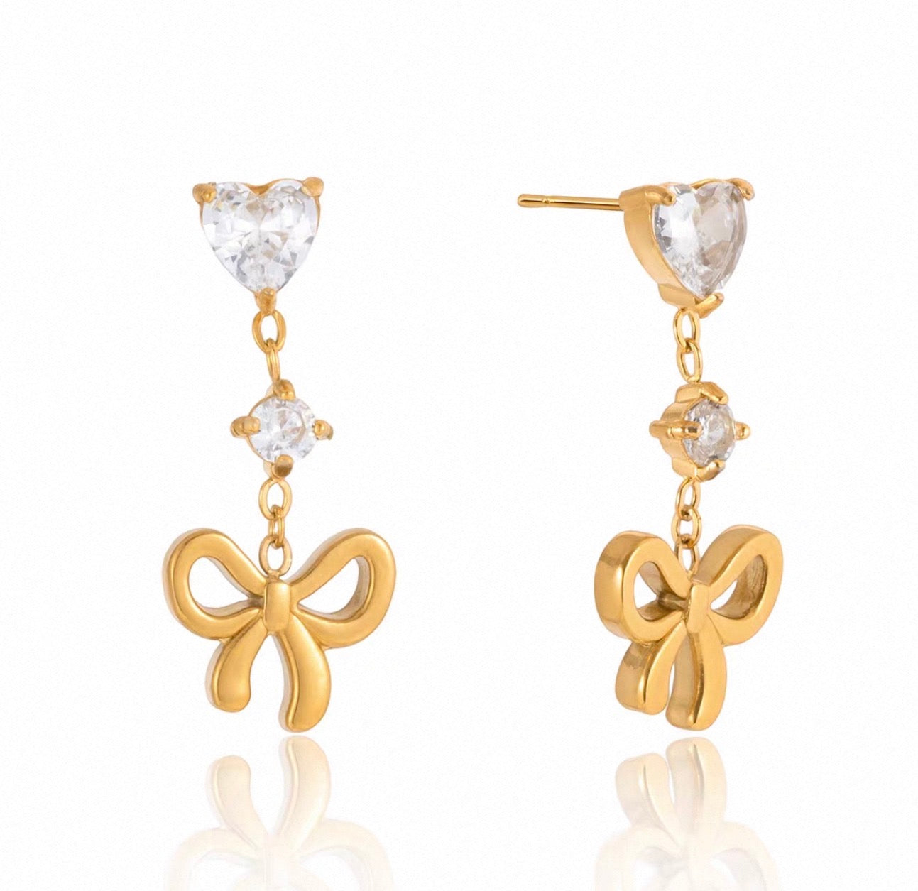 Golden Tassel Earrings