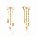 Golden Tassel Earrings