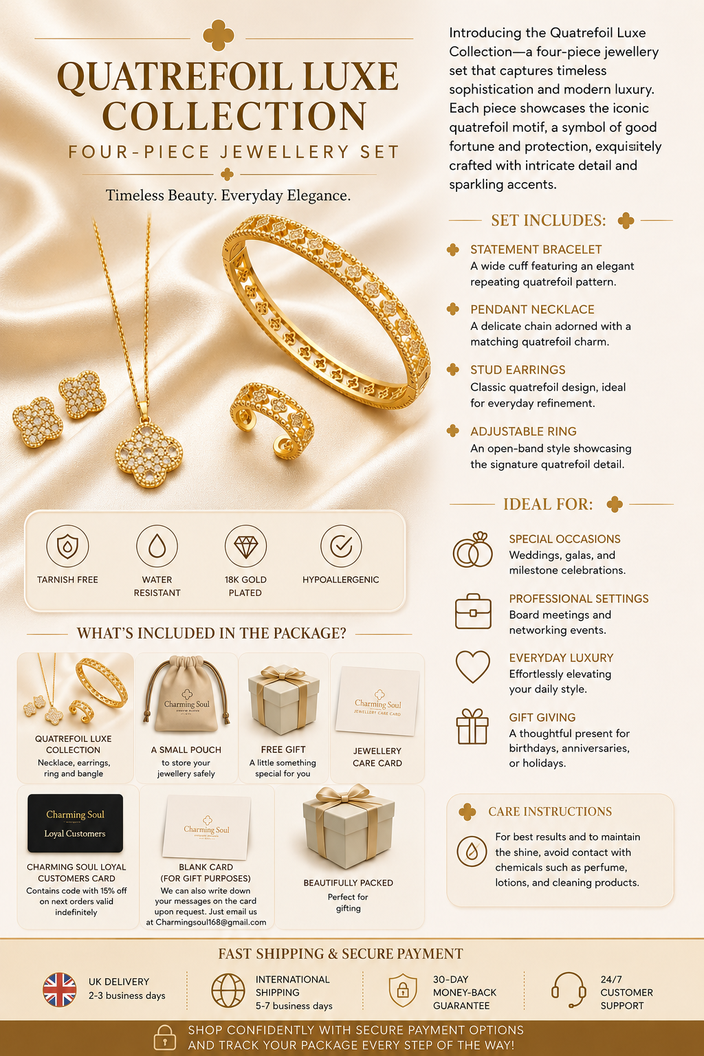 Charming Soul Favourite Jewellery Set Bundle
