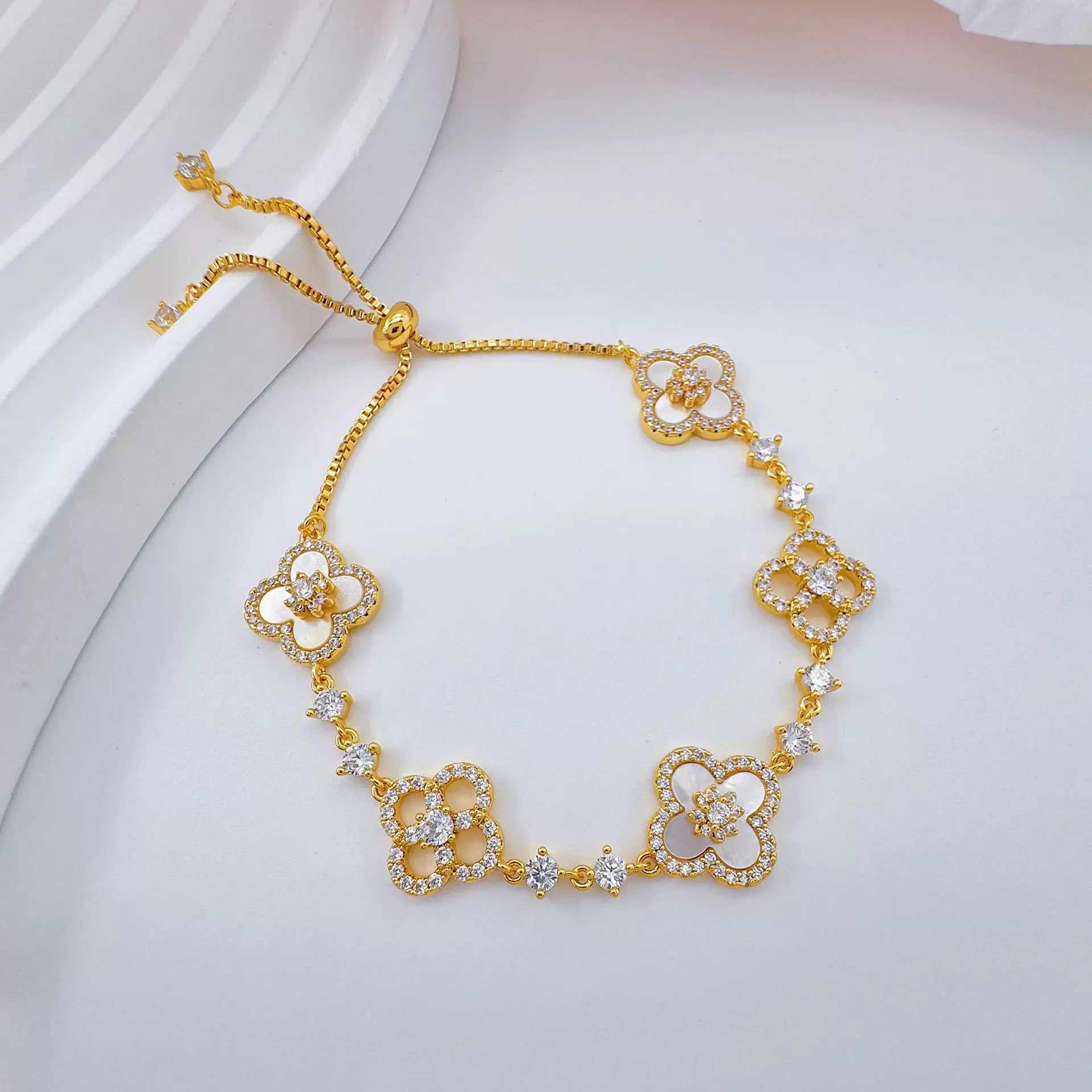 18K gold plated bracelet