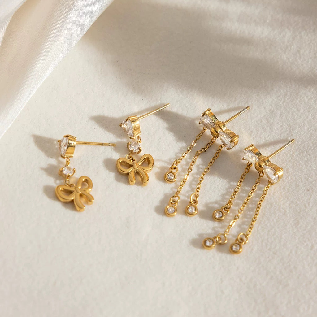Golden Tassel Earrings