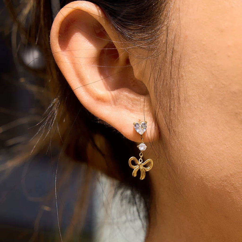 Golden Tassel Earrings