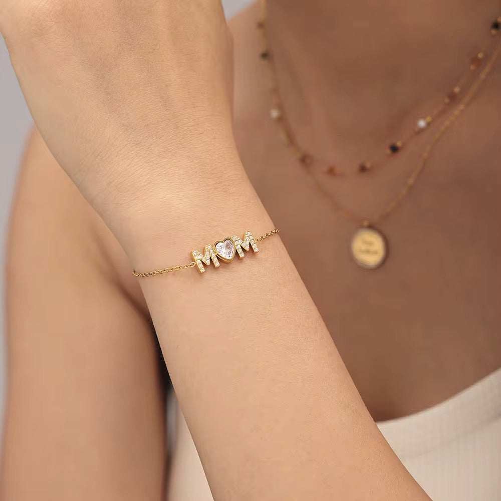 Personalised Mum’s Bracelet