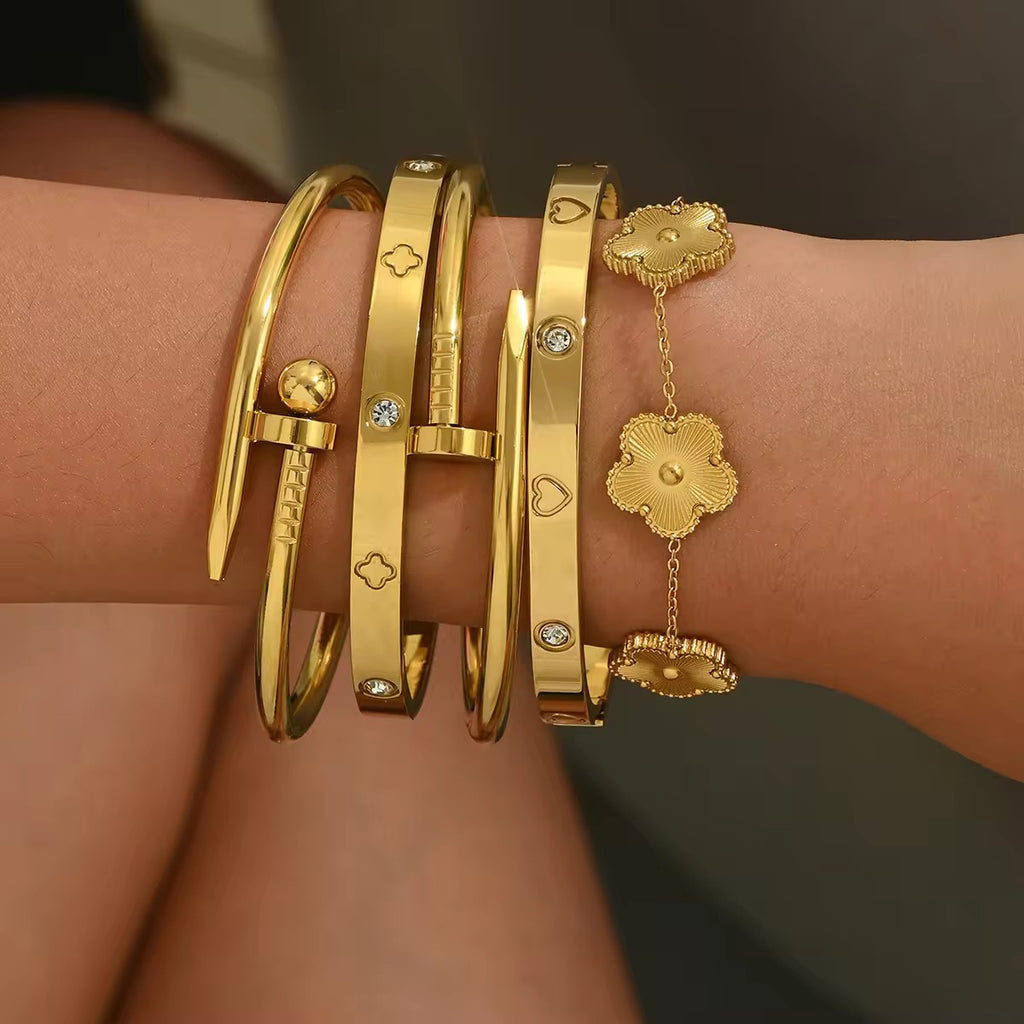 The Radiant Paradox Bangle Set