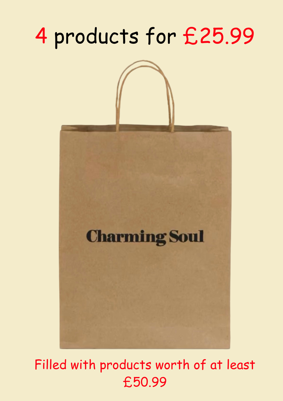 Hidden treasure dip bag