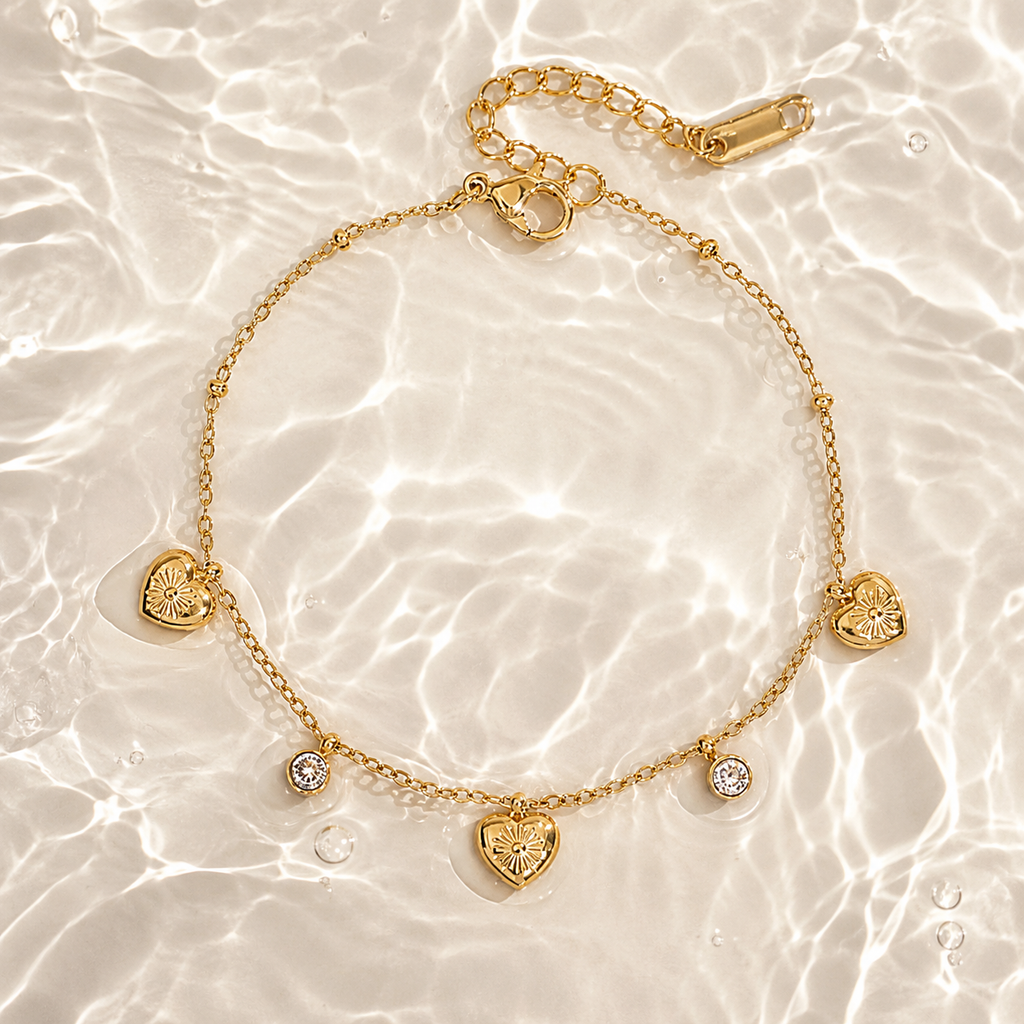Minimalist chain bracelet for women