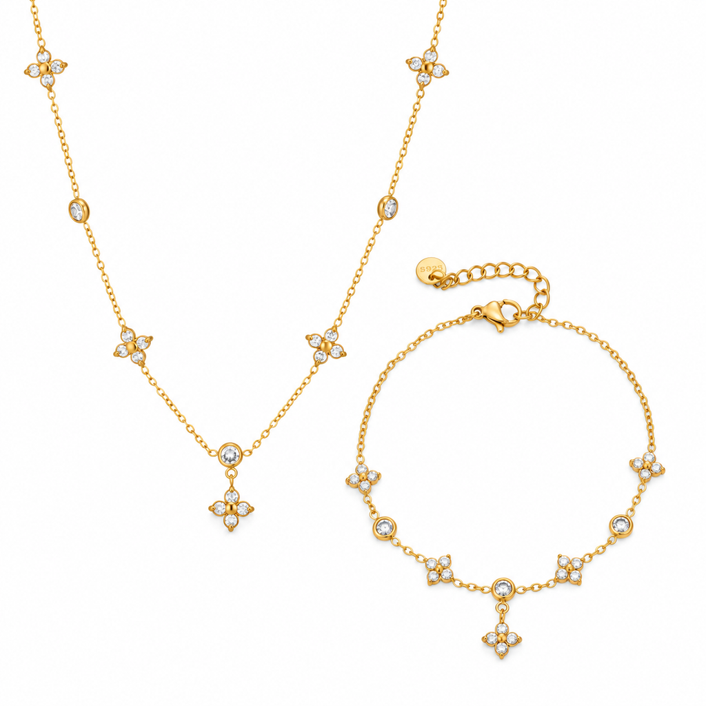 Bloom Boldly Gold-Plated Jewellery Set