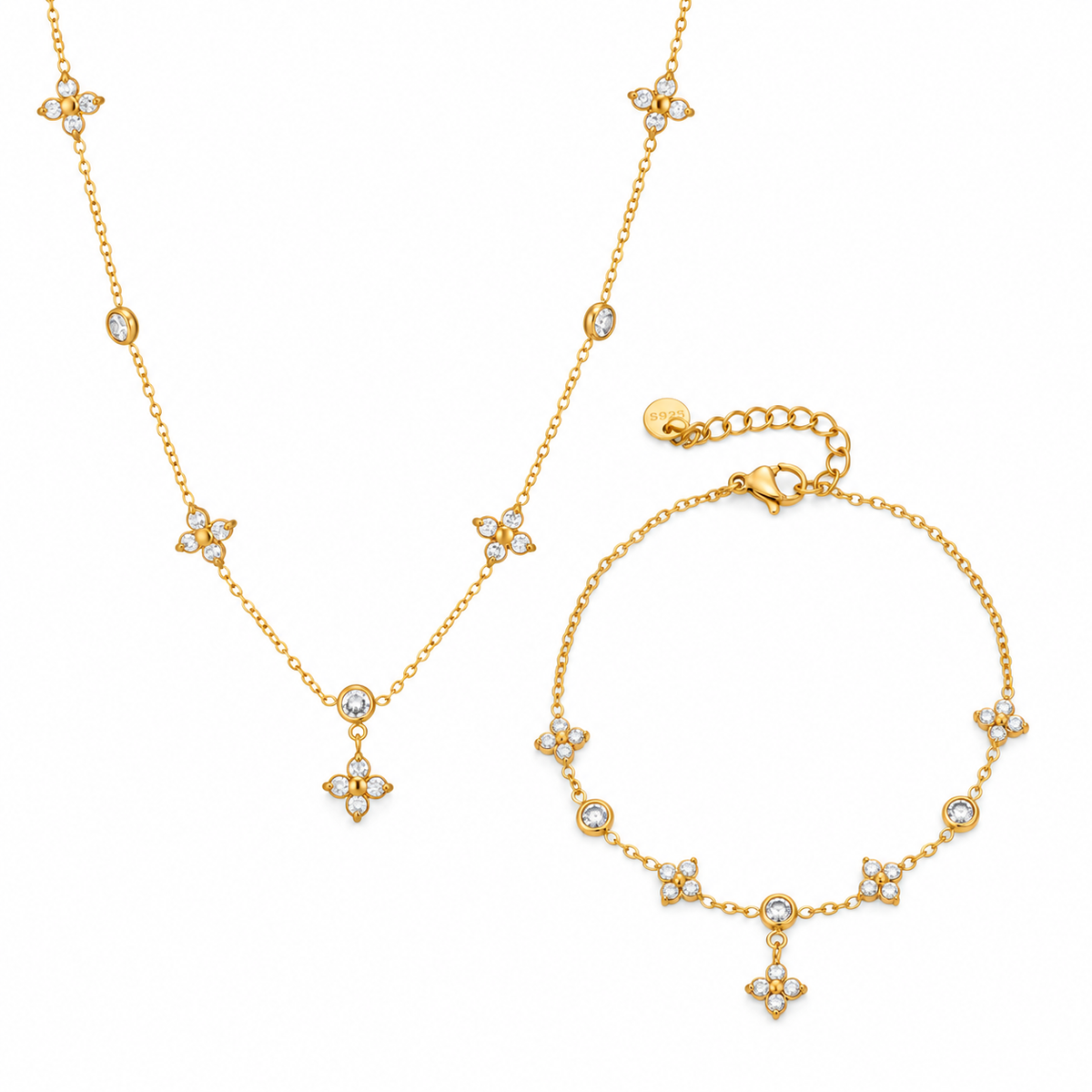 Bloom Boldly Gold-Plated Jewellery Set