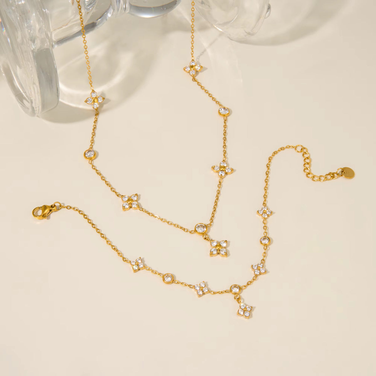 Bloom Boldly Gold-Plated Jewellery Set