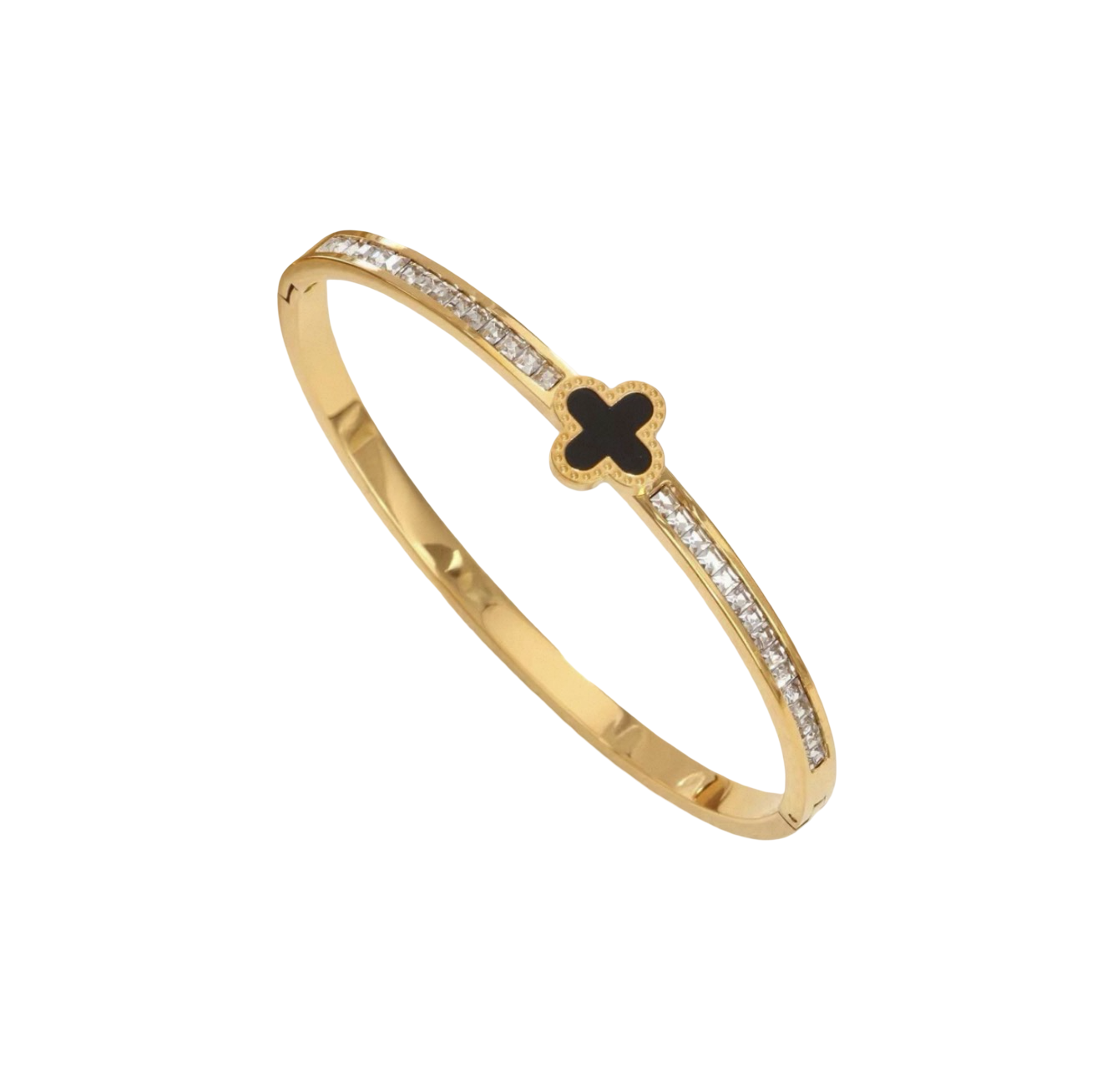 Luxe Clover Bangle
