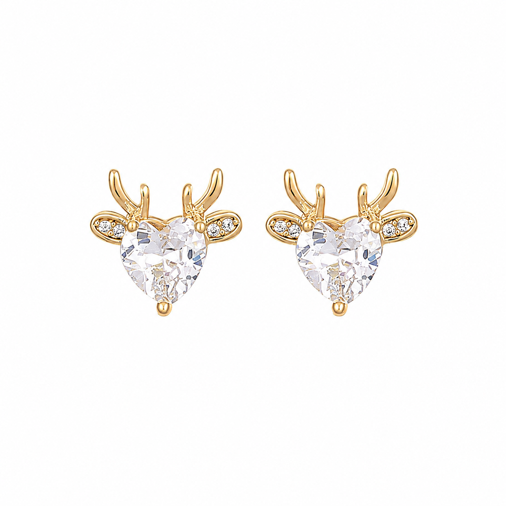 925 Sterling Silver Princess Cut Stud Earrings for Women