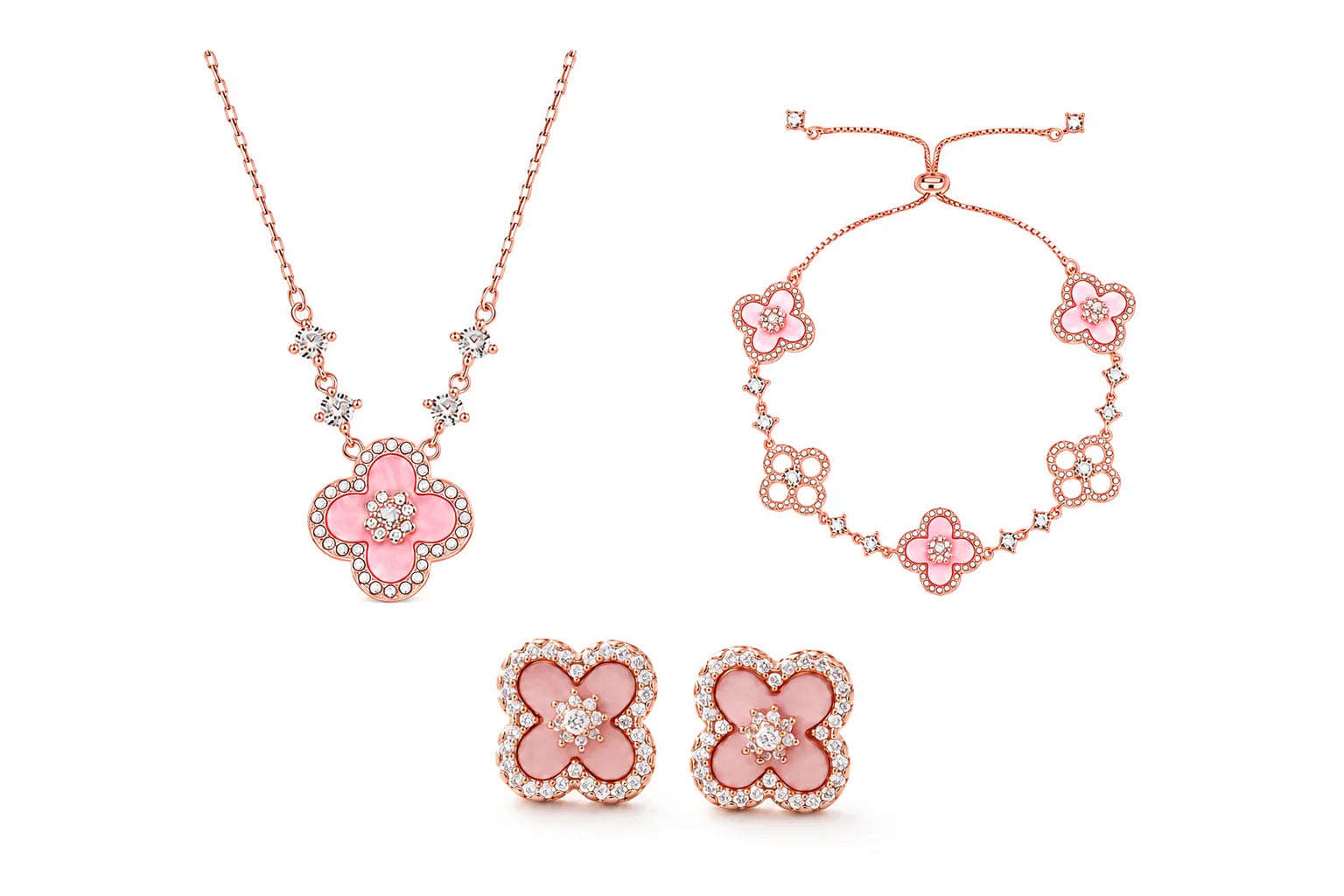 Elegant Floral Jewellery Duo Bundle