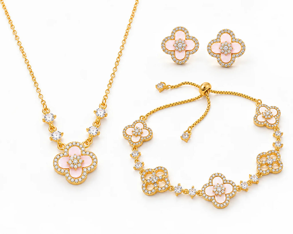 Elegant Floral Jewellery Duo Bundle