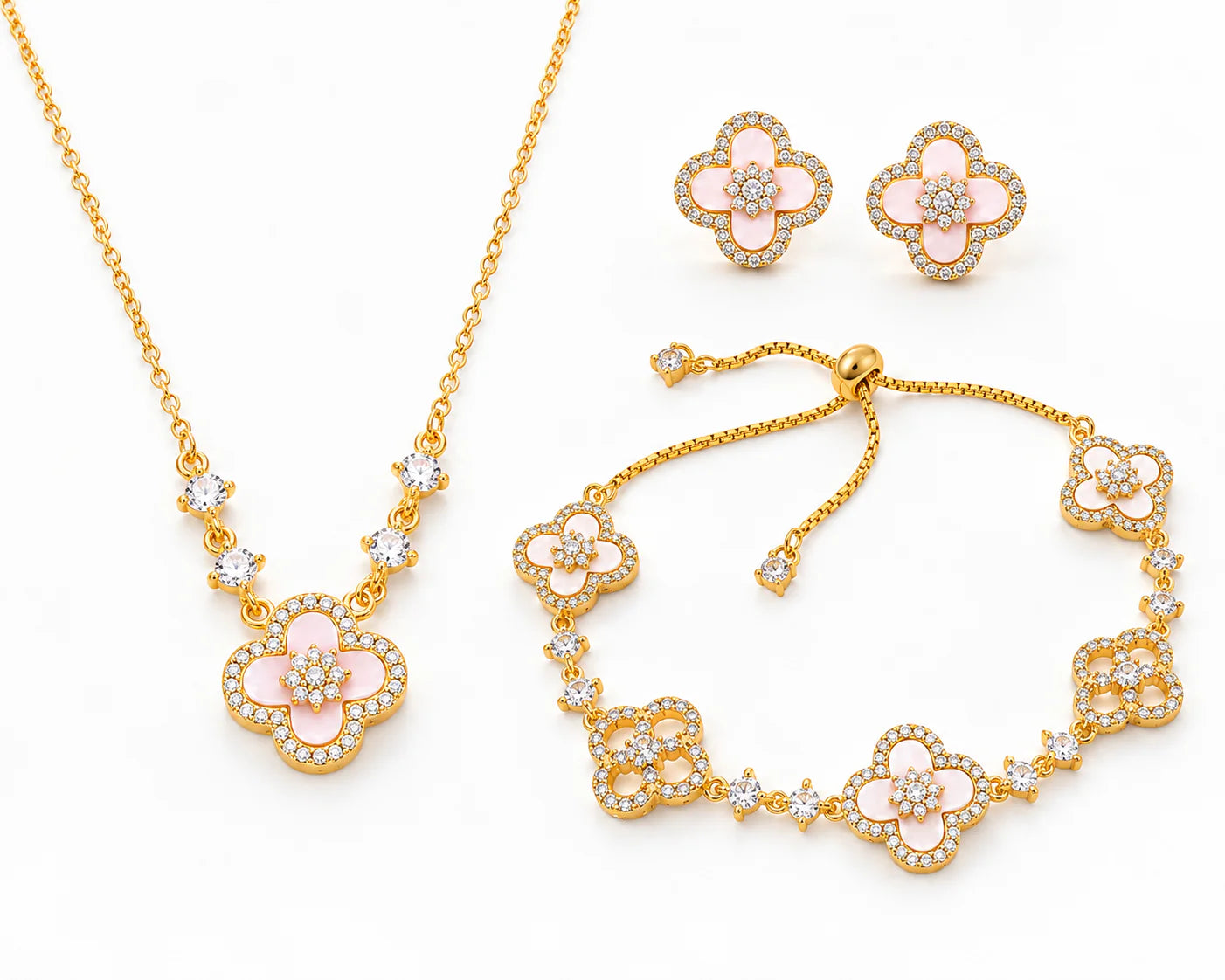 Elegant Floral Jewellery Duo Bundle