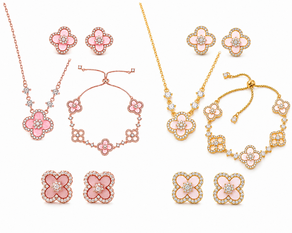 Elegant Floral Jewellery Duo Bundle